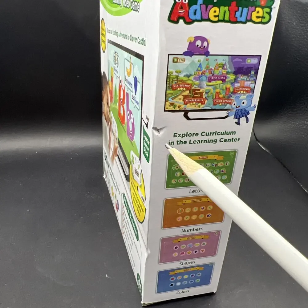 New LeapFrog LeapLand Adventures Learning Interactive TV Based Video Game HDMI